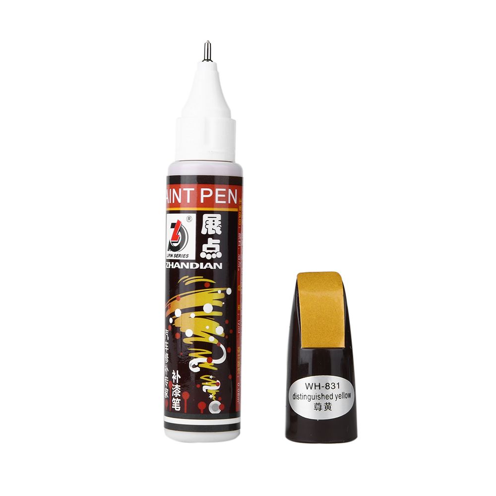 Stylo de peinture pour voiture Stylo de peinture automatique Scratches Touch Up Pen Brush Repair Pen Stylo de réparation pour éraflures Stylo de réparation de meubles Marqueurs de réparation de tuyaux 