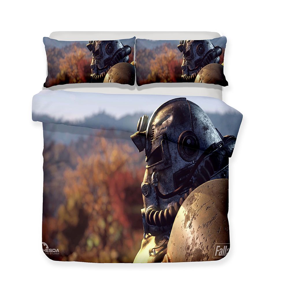Wholesale Luxury 3d Art Fallout 76 Teaser Vault Suit Print All Size Art Print Bed Sets Bedding Set From Home8888 40 16 Dhgate Com
