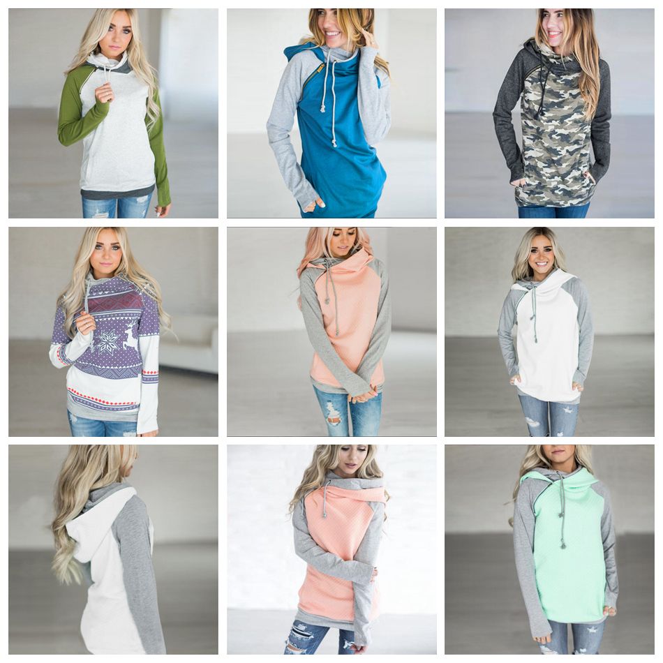 2020 Side Zipper Hooded Hoodies Women Patchwork Sweatshirt Double Hood Pullover Casual Hooded Girls Tops OOA5359 From B2b_life, $8.48 | DHgate.Com 2020 Side Zipper Hooded Hoodies Women Patchwork Sweatshirt Double Hood Pullover Casual Hooded Girls Tops OOA5359 From B2b_life, $8.48 | DHgate.Com