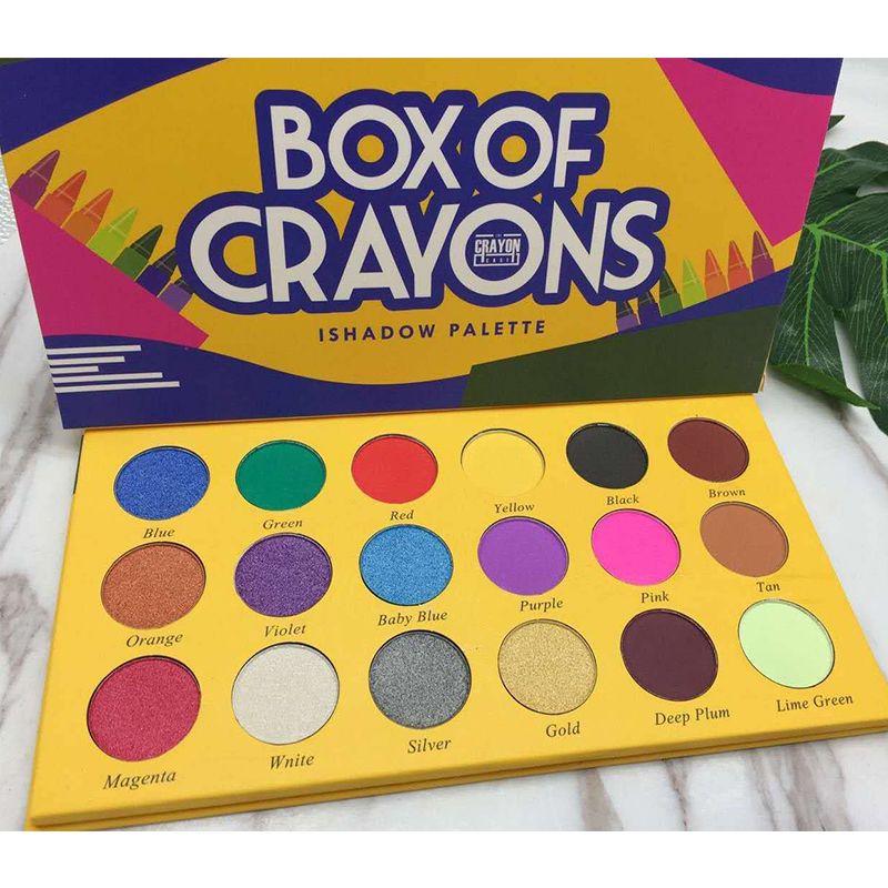 The Crayon Case Box of Crayons Eyeshadow Palette