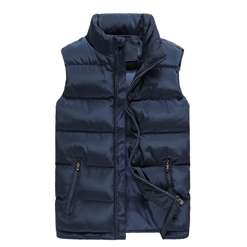 blue Puffer Vest