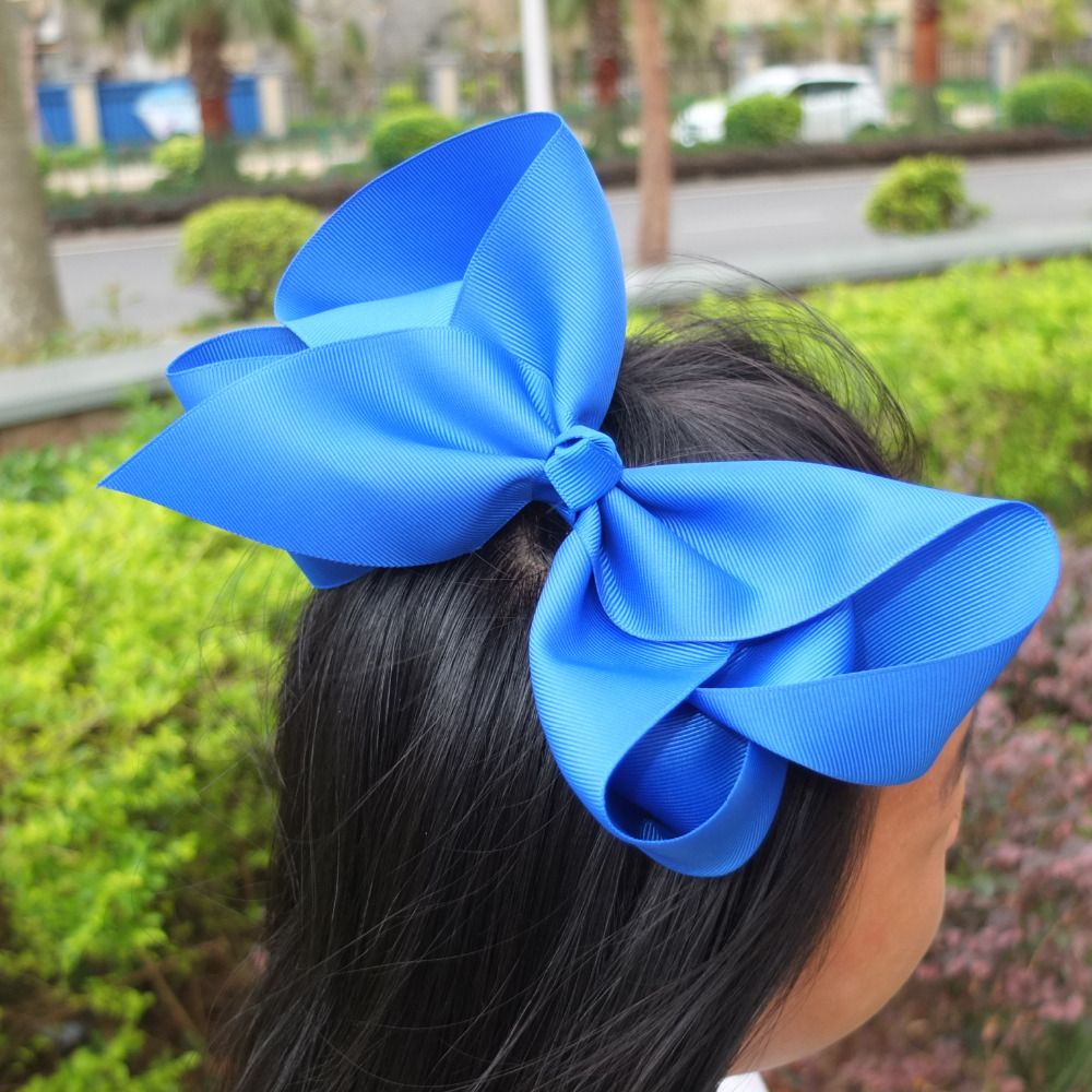 8 Inch Super Extra Large Hair Bow Fashion Bows Boutique Big Hair