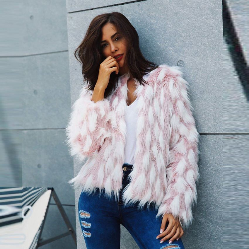 Womens Fur \u0026 Faux LANSHIFEI Est High 