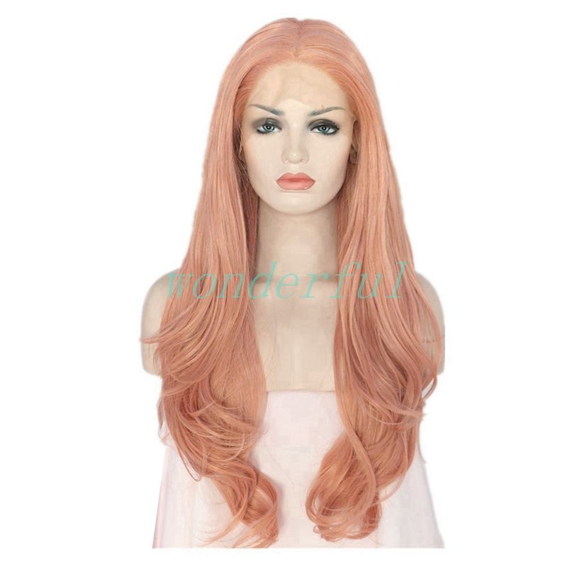 Peluca rosa dorado Clearance