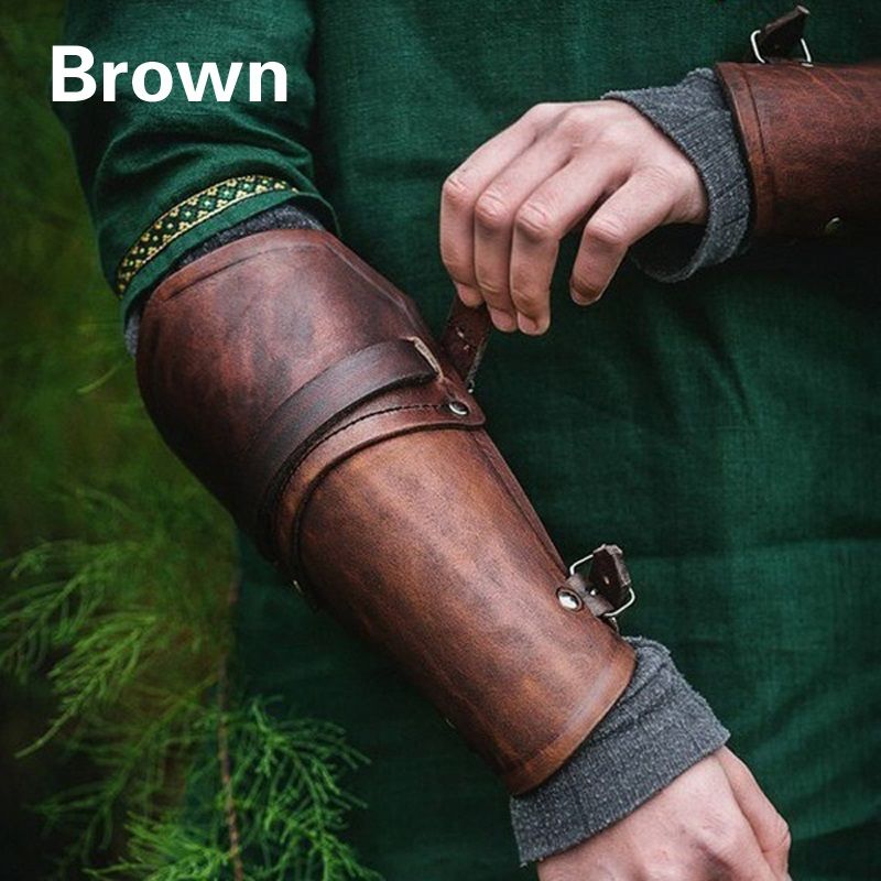 Faux Leather Lace Up Arm Warmer