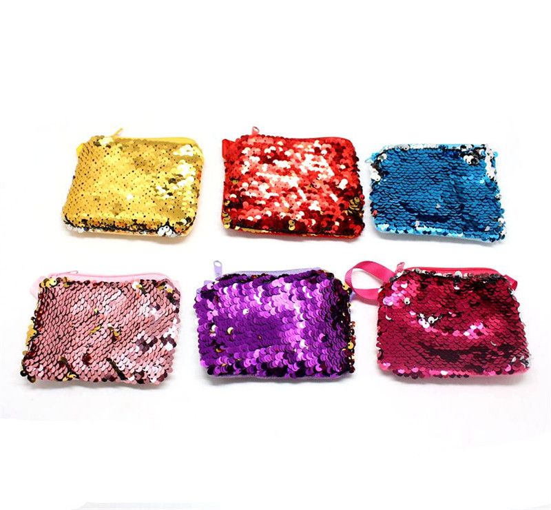sequin wallet