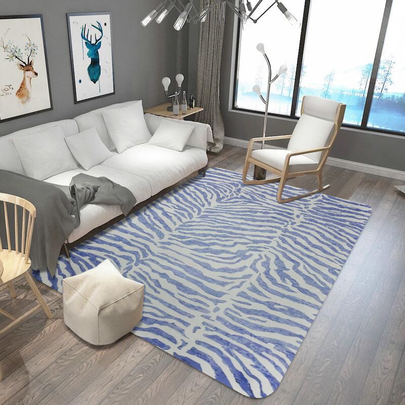 Stripe Printed Rug And Carpet For