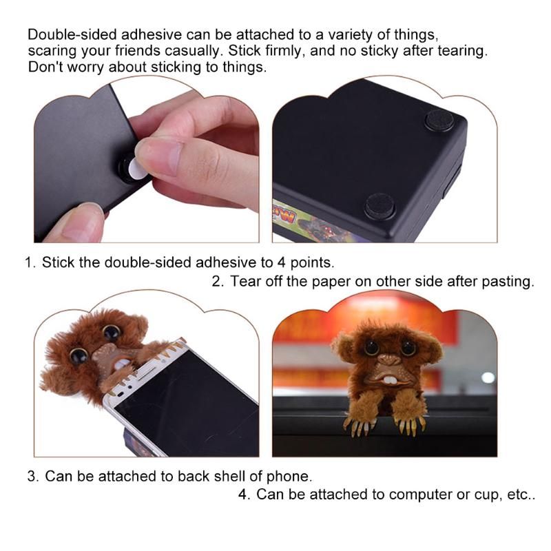 pet monkey prankster toy