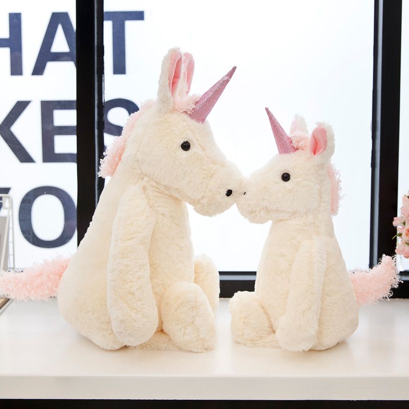 2020 Baby Unicorn Plush Doll Kids Stuffed Pp Cotton Super Soft Bolster Girls Boys Cartoon Creative Pillow Birthday Cute Gift Animals Toys From Tiangeltg 9 79 Dhgate Com