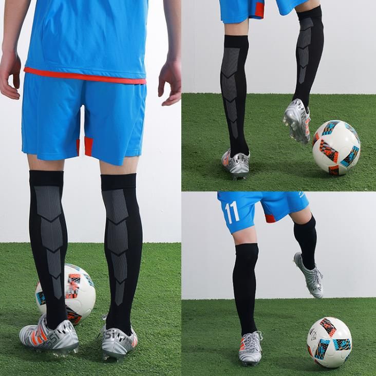 Soccer Ball Athletic Crew Socks Multiple Colors
