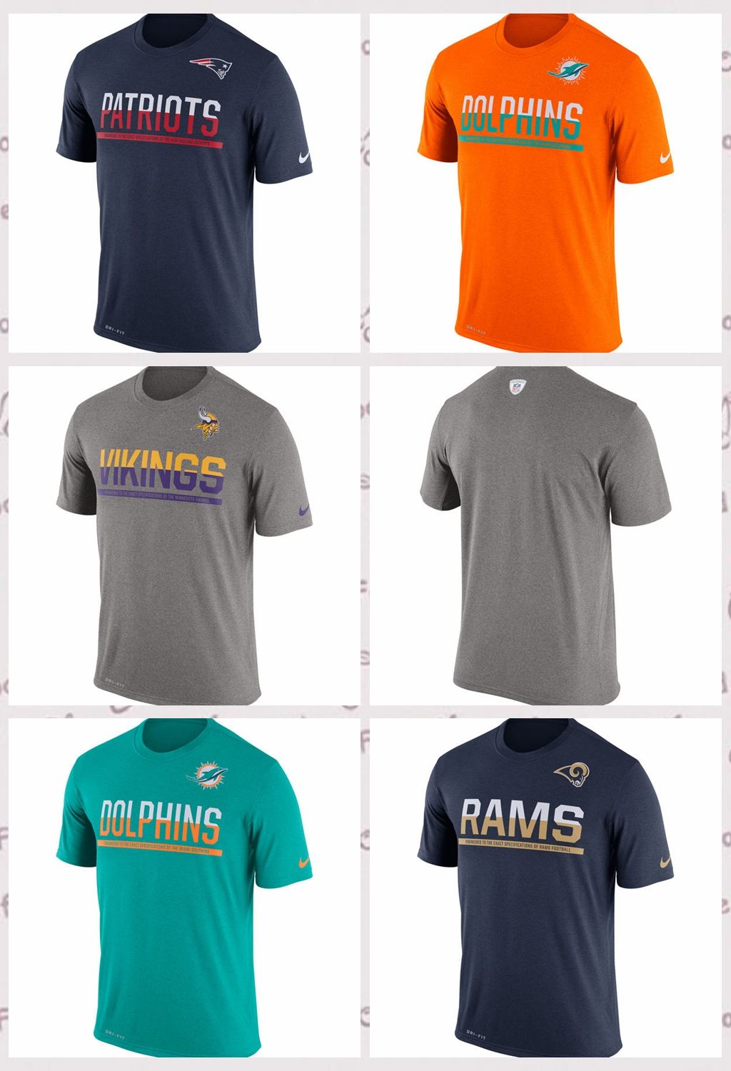 miami dolphins performance shirts