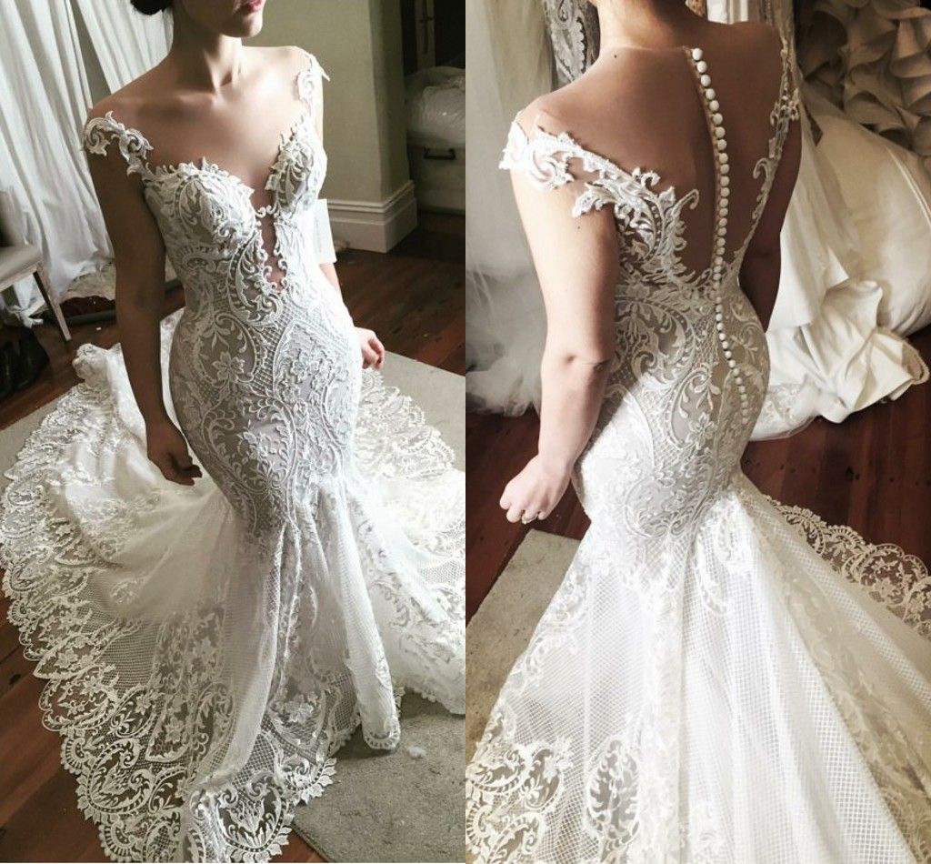 steven khalil mermaid wedding dress