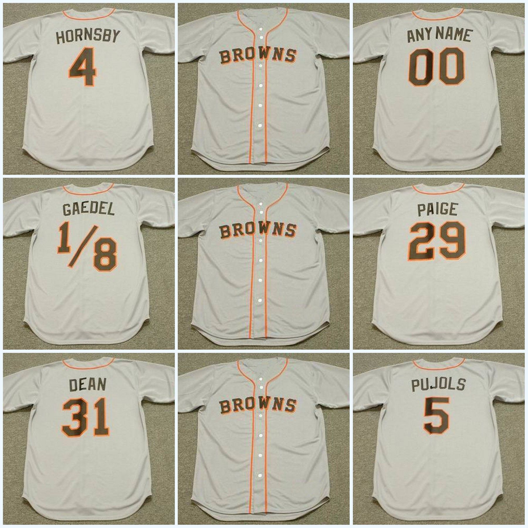 browns baseball jersey