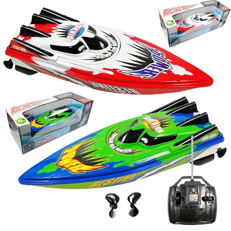 rechargeable radio control speedboat