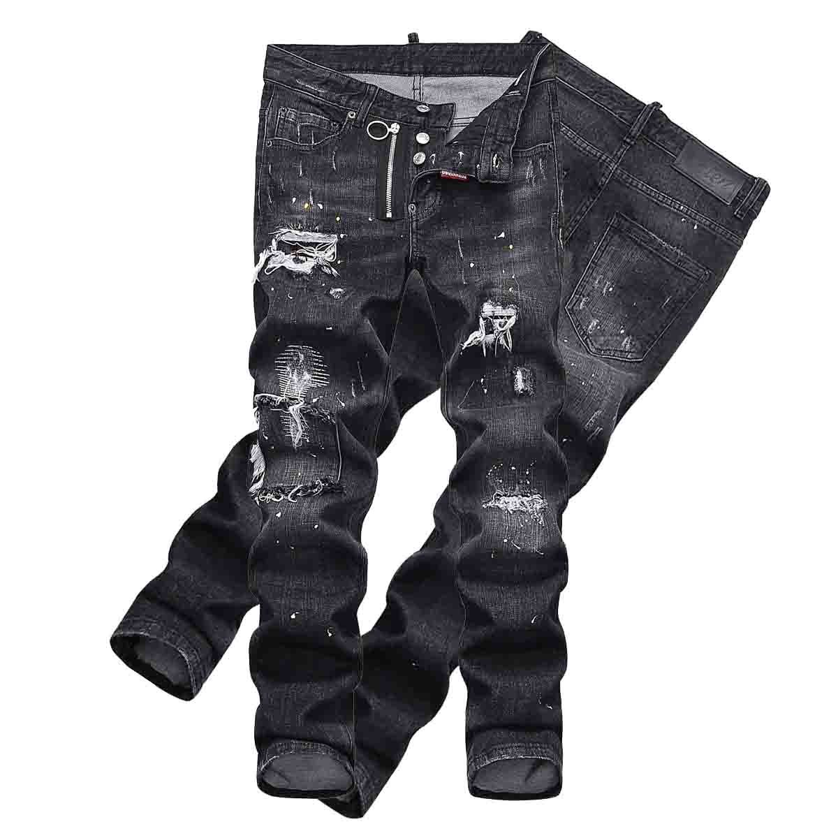 d2 jeans black