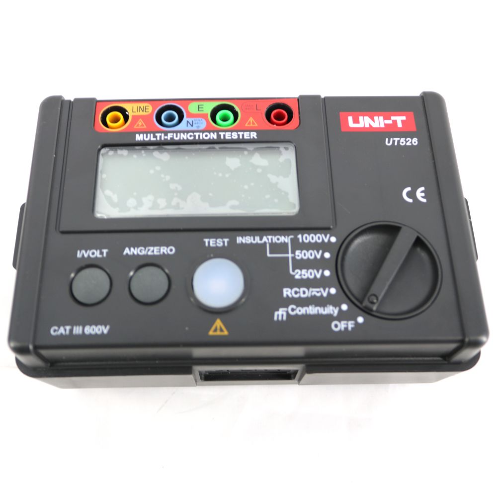 UNI-T UT525 Electrical Insulation Tester+RCD Tester+Continuity+VAC//DC 4 in 1