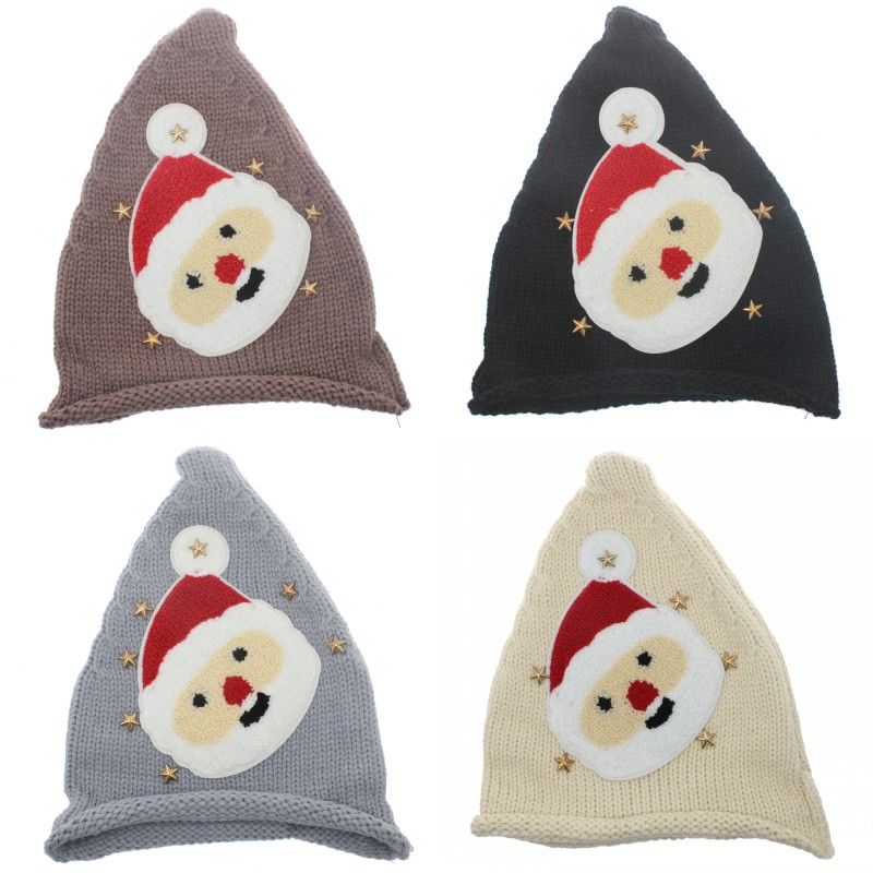 Acheter Enfants Chapeau Bande Dessinee Mignon Pere Noel Tricote Bonnet Multi Couleur De Noel Bonnets Enfants Garder Au Chaud 10 5ah C De 2 25 Du Sd005 Dhgate Com