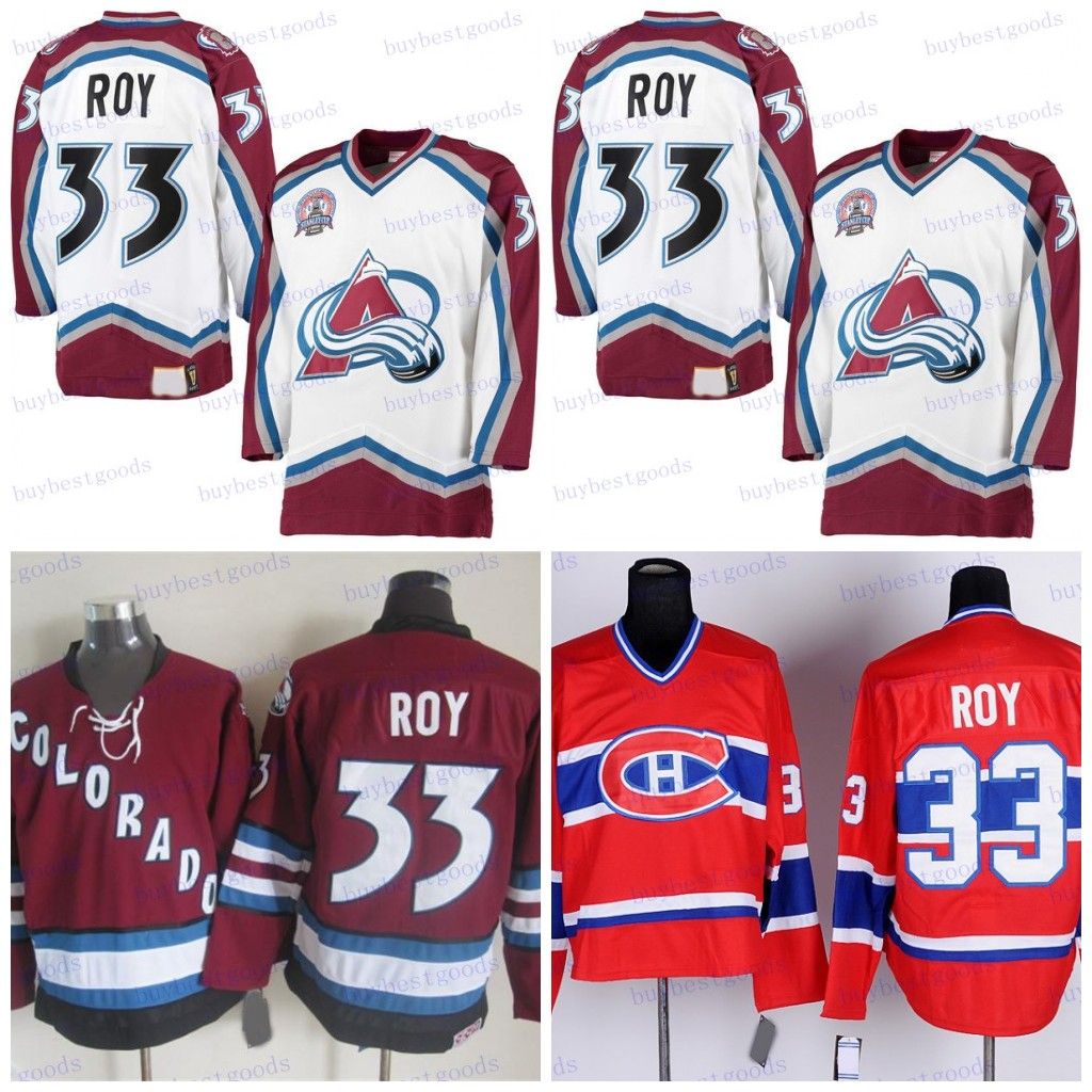 patrick roy colorado avalanche jersey