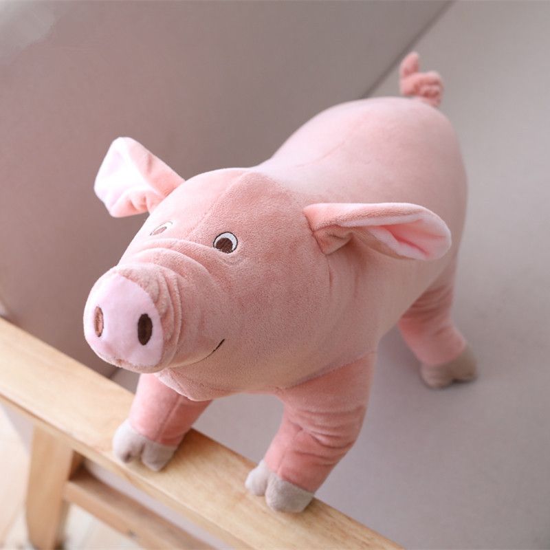 Acheter 25 Cm Kawaii Dessin Anime Cochon En Peluche En Peluche Animal Jouet Doux Rose Porc Oreiller Maison Canape Decoration La060 De 4 57 Du Lalatoy Dhgate Com
