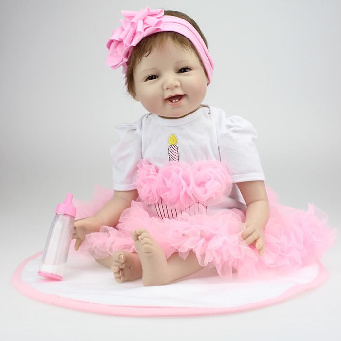 solid silicone baby dolls for sale cheap