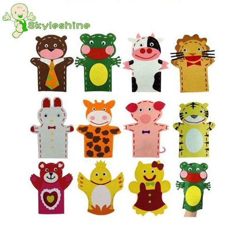 animal hand puppets