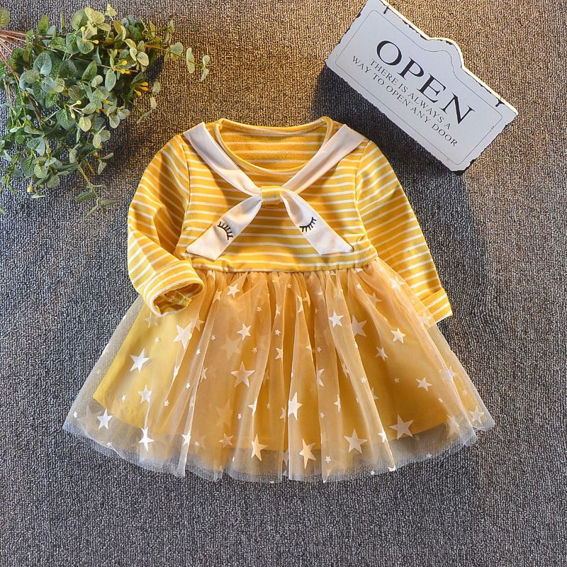 baby long sleeve party dress