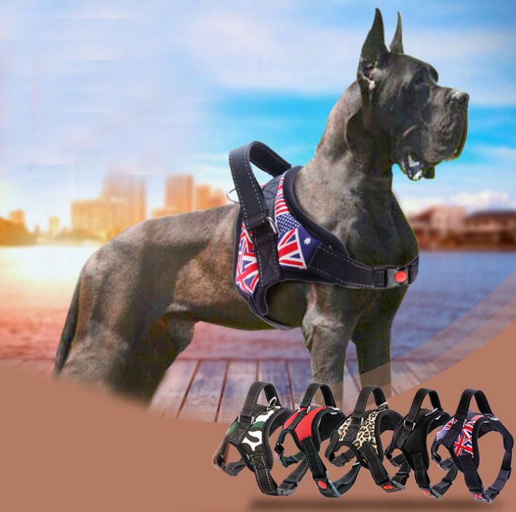 2021 nylon dog harness no pull dogs