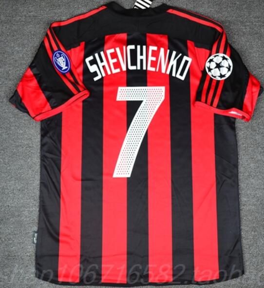 shevchenko milan jersey