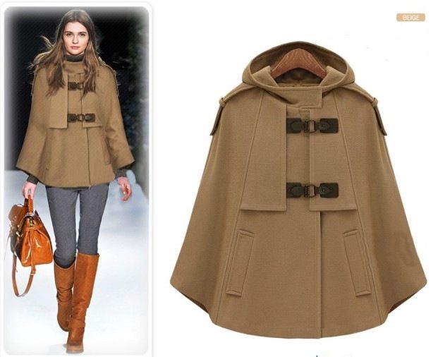 cape coats for winter