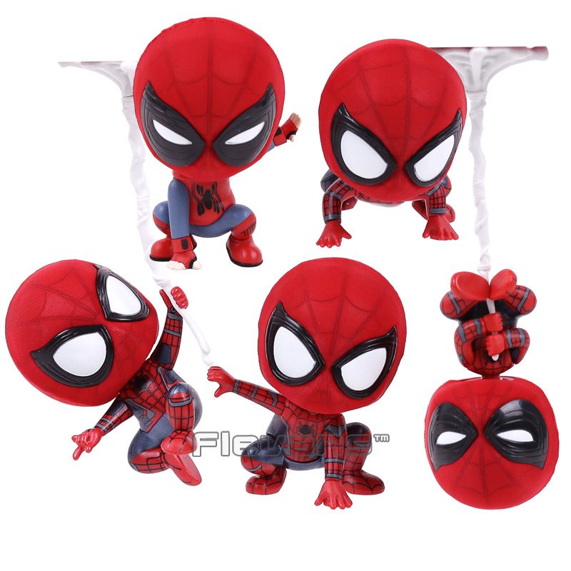 mini spiderman figures