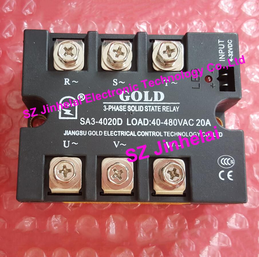 2020 SA34020D New And Original SA3 4020D GOLD 3 PHASE Solid State Relay
