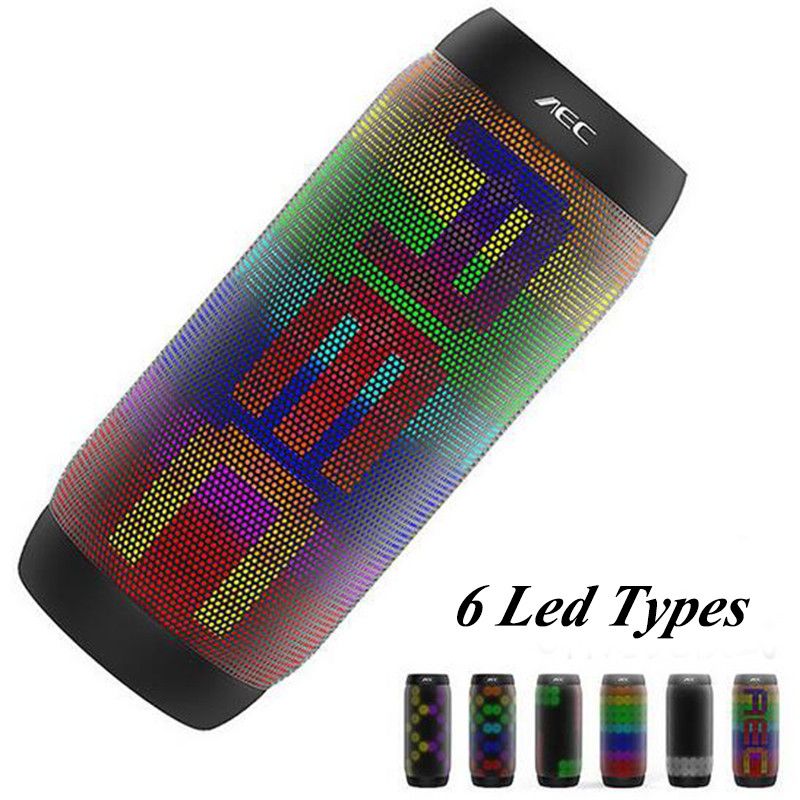 ful LED Portable Bluetooth Speaker HIFI Stereo Speaker BQ 615 Wireless