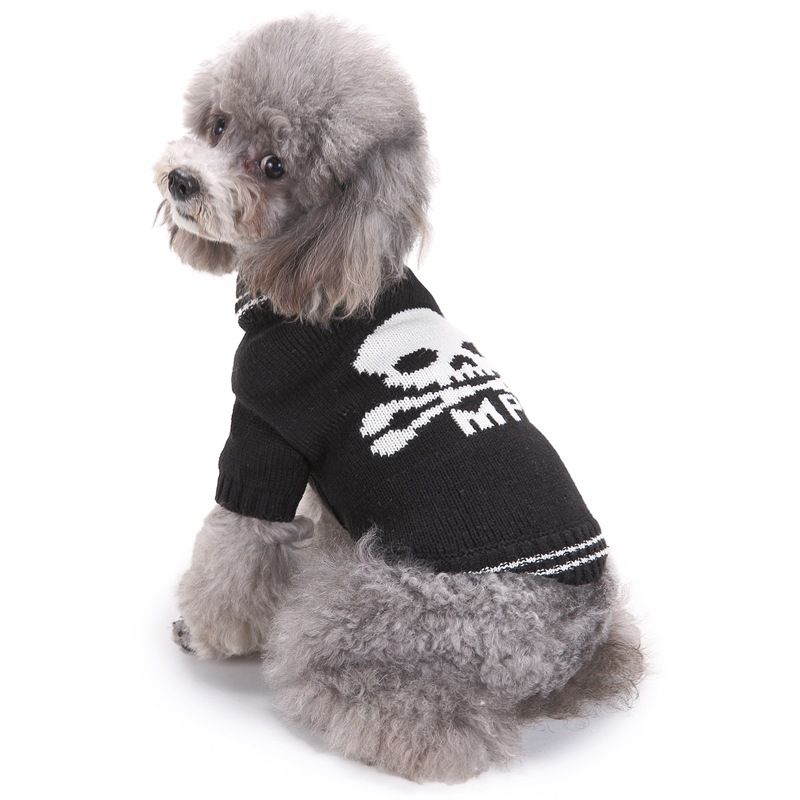 2020 Dog Clothes For Halloween Funny Skull Dog Costume Puppy Sweaters