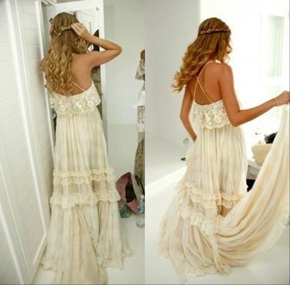boho tiered dress