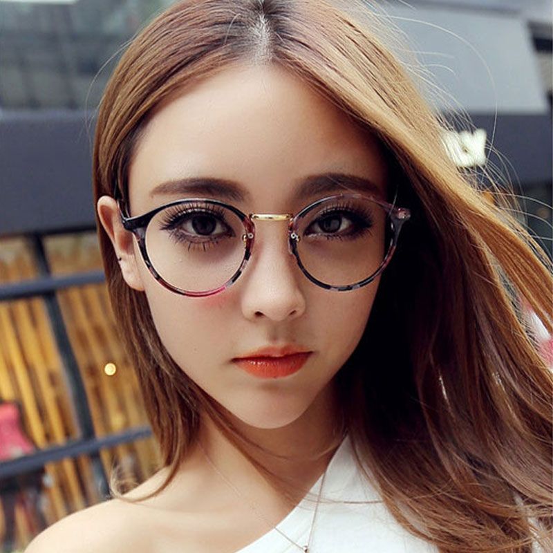 cute clear glasses