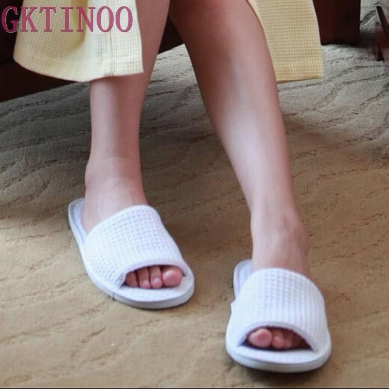 Pure White Slipper Open Toe Closed Toe Disposable Slippers Home Indoor Slipper For Guest From $3.01 | DHgate.Com