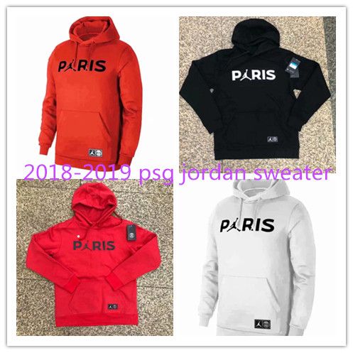 Paris Sudadera con capucha Sweater 2018 19 fútbol de invierno Sudadera con capucha ropa deportiva