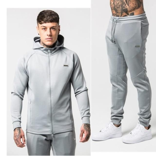 2018 Brand Sporting Suit Men Warm 