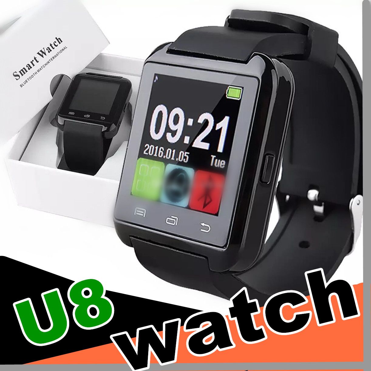 u8 bluetooth smart wrist watch