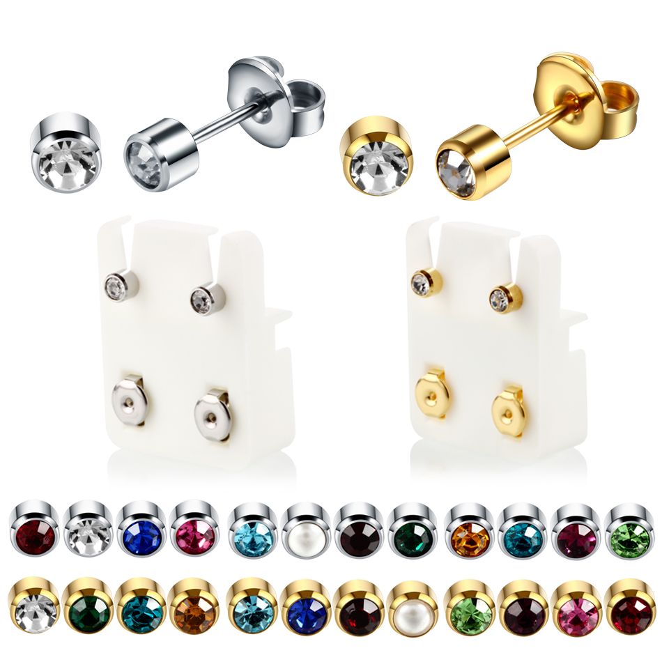 Gunshot Ear Piercing Studs