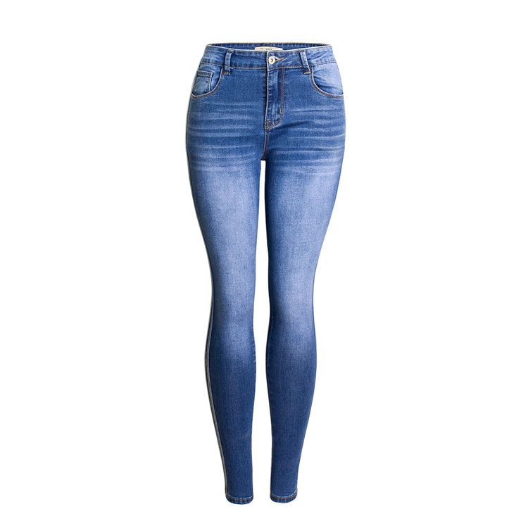 Tallas grandes para mujer Pantalones rasgados Pantalones de mezclilla lápiz  Pantalones ajustados del Sunnimix Pantalones de tallas grandes para mujeres  | Walmart en línea