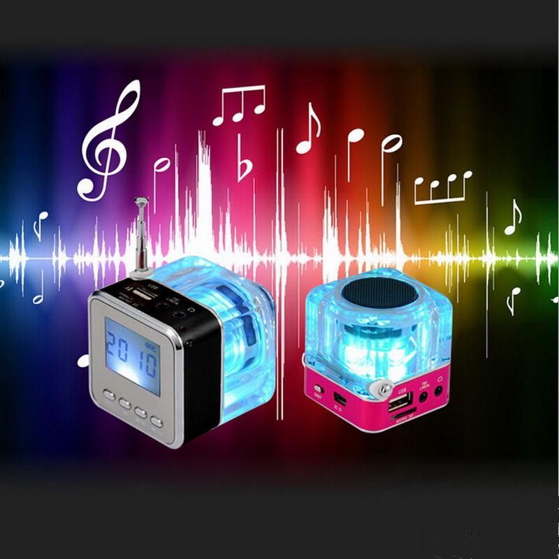 TF Music MP3 Player Sounds Box LED 