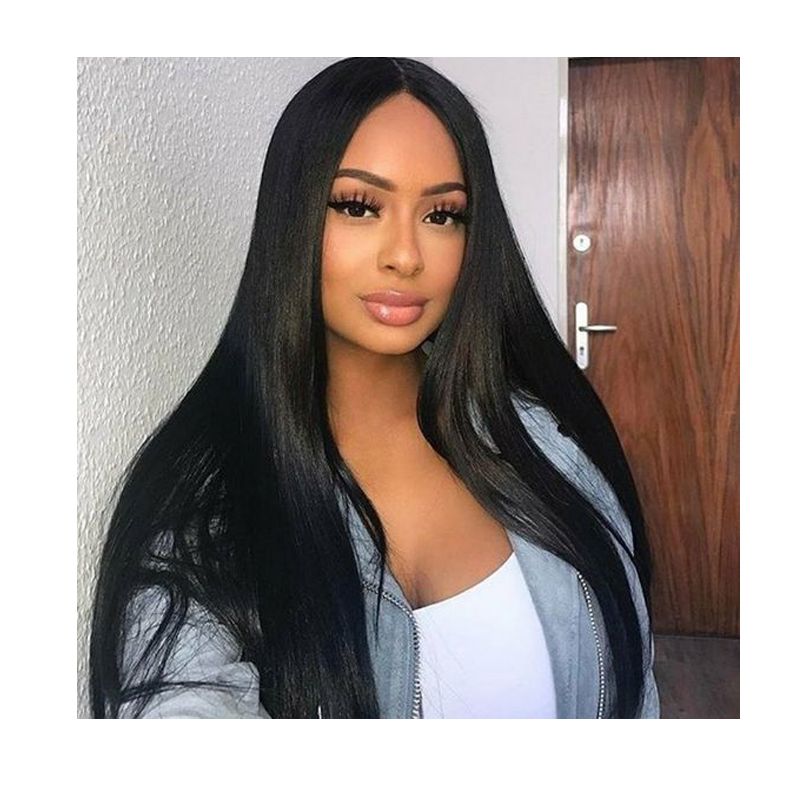 New Arriving Long Silky Straight Wig Brazilian Hair Simulation