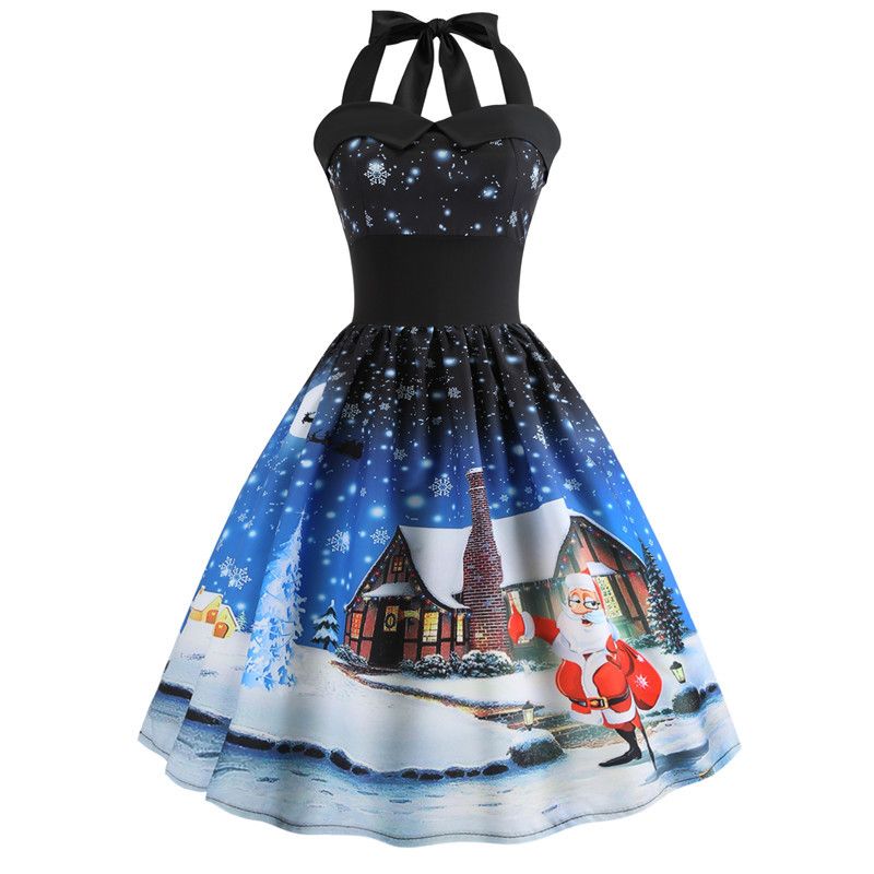 christmas pin up dress