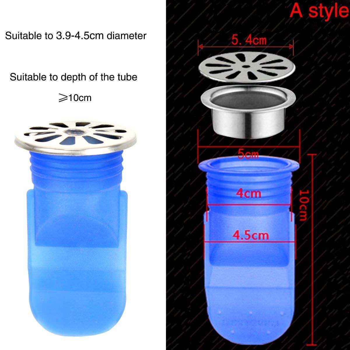 Drain Backflow Preventer Floor Drain Seal Resist Smell And Bugs One Way Valve For Pipes Tubes In Toilet Bathroom Floor Suitab Where To Find Used Car