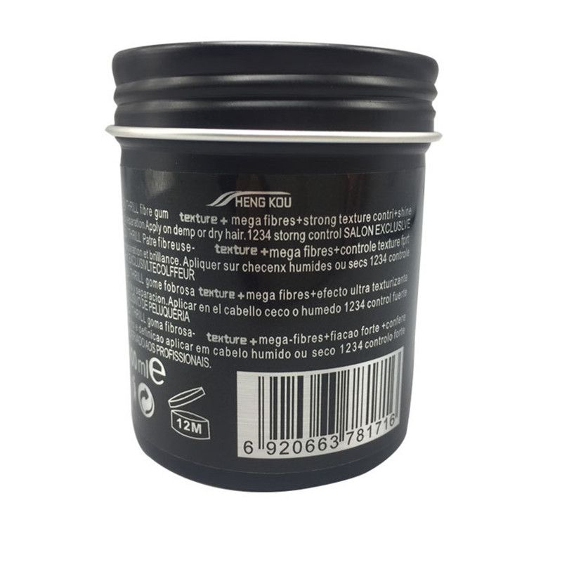 2019 100g Black Hair Clay Wax Stereotypes Fluffy Men And Women