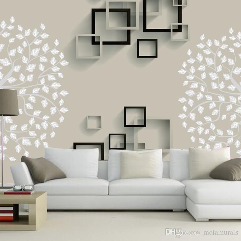 European Simple Luxury Beige Non Woven Fabric Wallpaper For Wall 3 D Classic Embossed Tv Room Bedroom Wall Paper Home Decor Best Desktop Wallpapers Hd