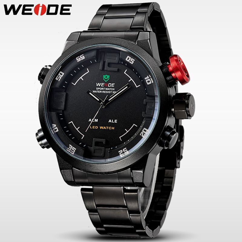 Watches Men Original Brand Weide Wh2309 Stainless Steel Digital Watch Sports Wristwatch Led Quartz Military Wrist Watches Relogio Cheap Branded Watches Buy Cheap Watches Online From Xinchengkj 15 38 Dhgate Com