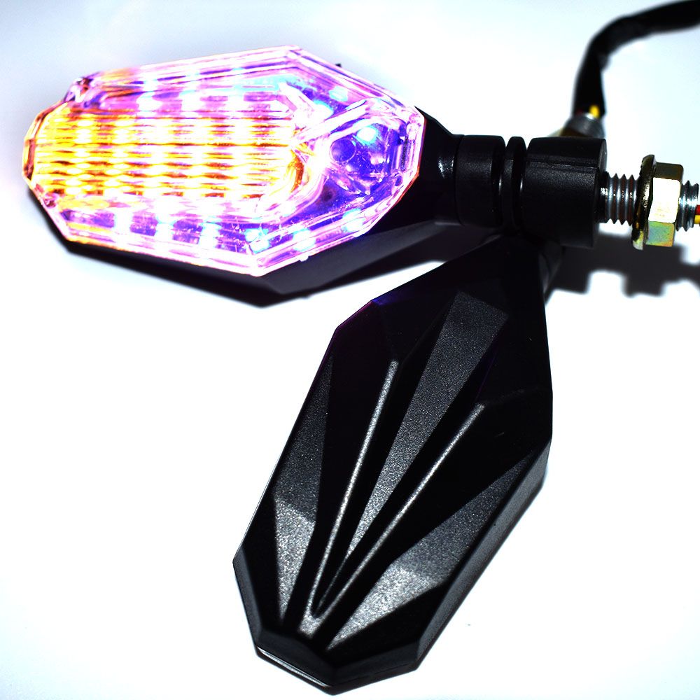 compre para 12v 12 led senalizacion intermitentes luces lampara para moto guzzi breva 750 1200 sport nevada 750 mv brutale 675 800rr a 11 16 del