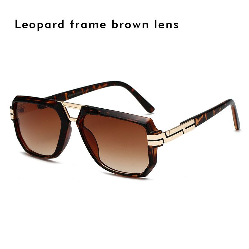 Leopard frame brown